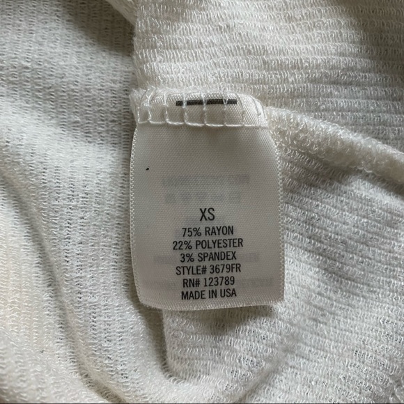 FRANCESCA’S ALYA Cream Bodysuit - Picture 2 of 3